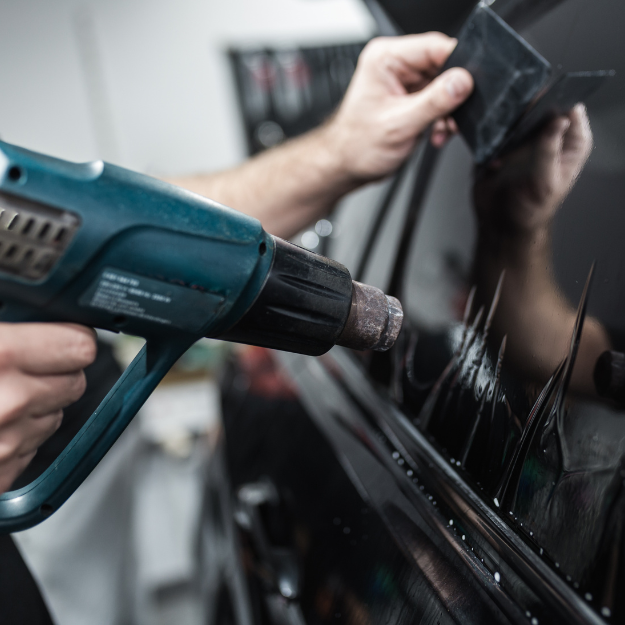 Professional window tinting service enhances comfort and style
